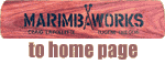 marimbaworks home page sells Zimbabwean style marimbas, mallets, hosho